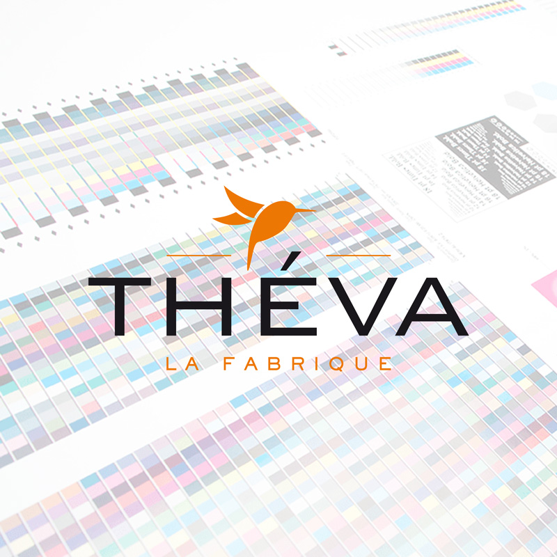 COWAGENCY - LOGO THEVA LA FABRIQUE COWAGENCY - LOGO THEVA LA FABRIQUE