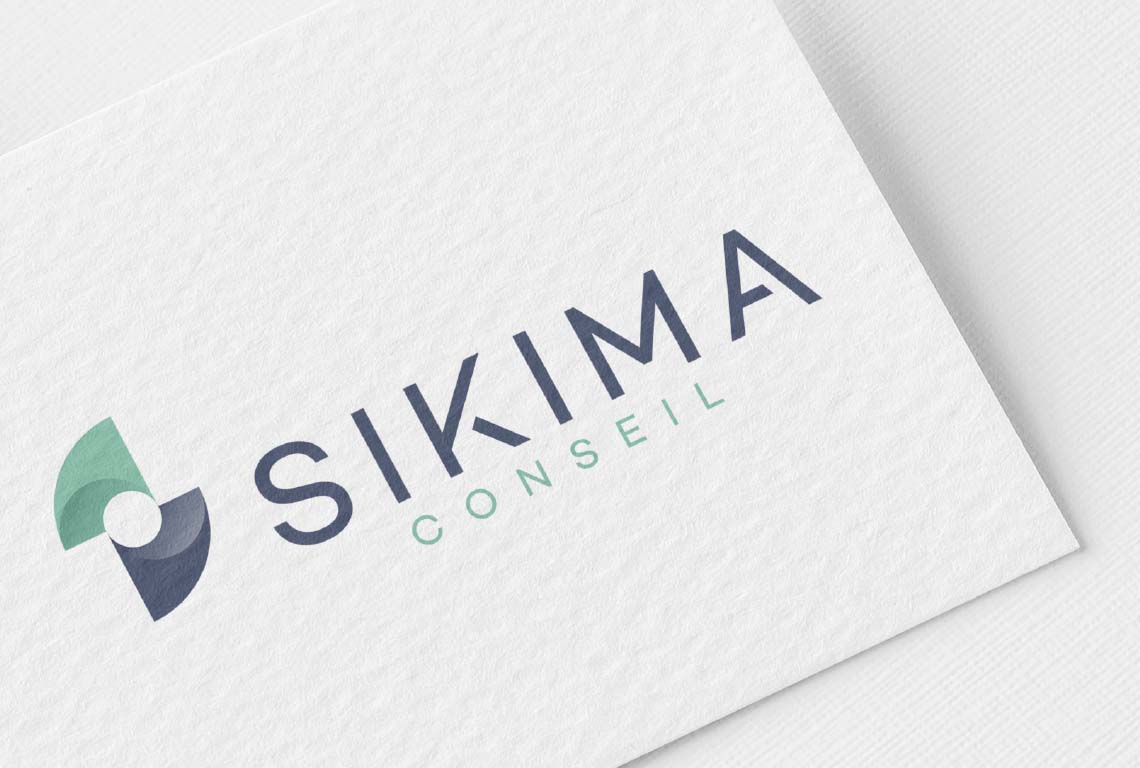 Logo Sikima sur carte de visite