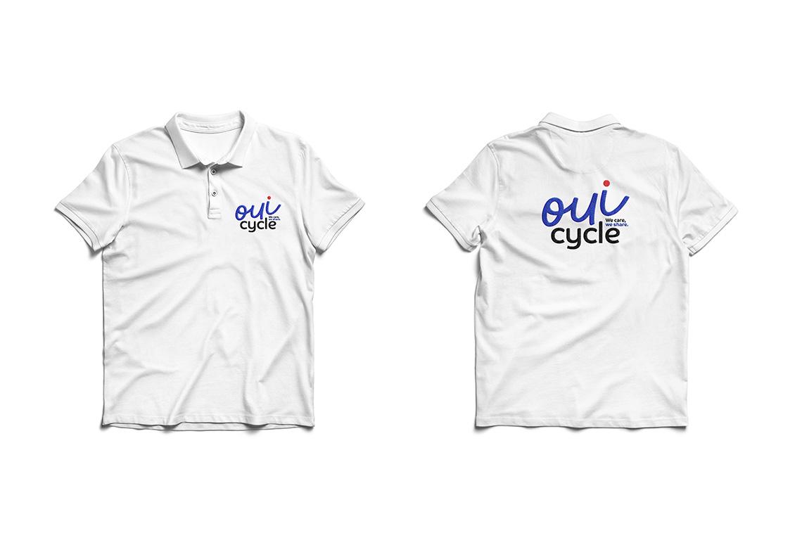 tee shirt Oui Cycle