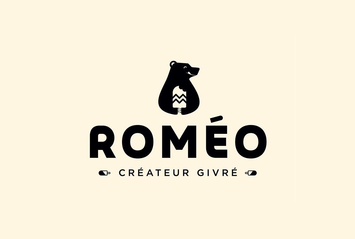 Logo Roméo Créateur Givré