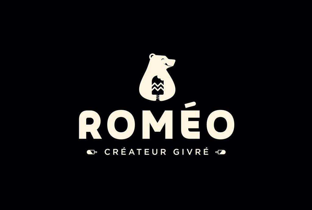 Logo Roméo Créateur givré
