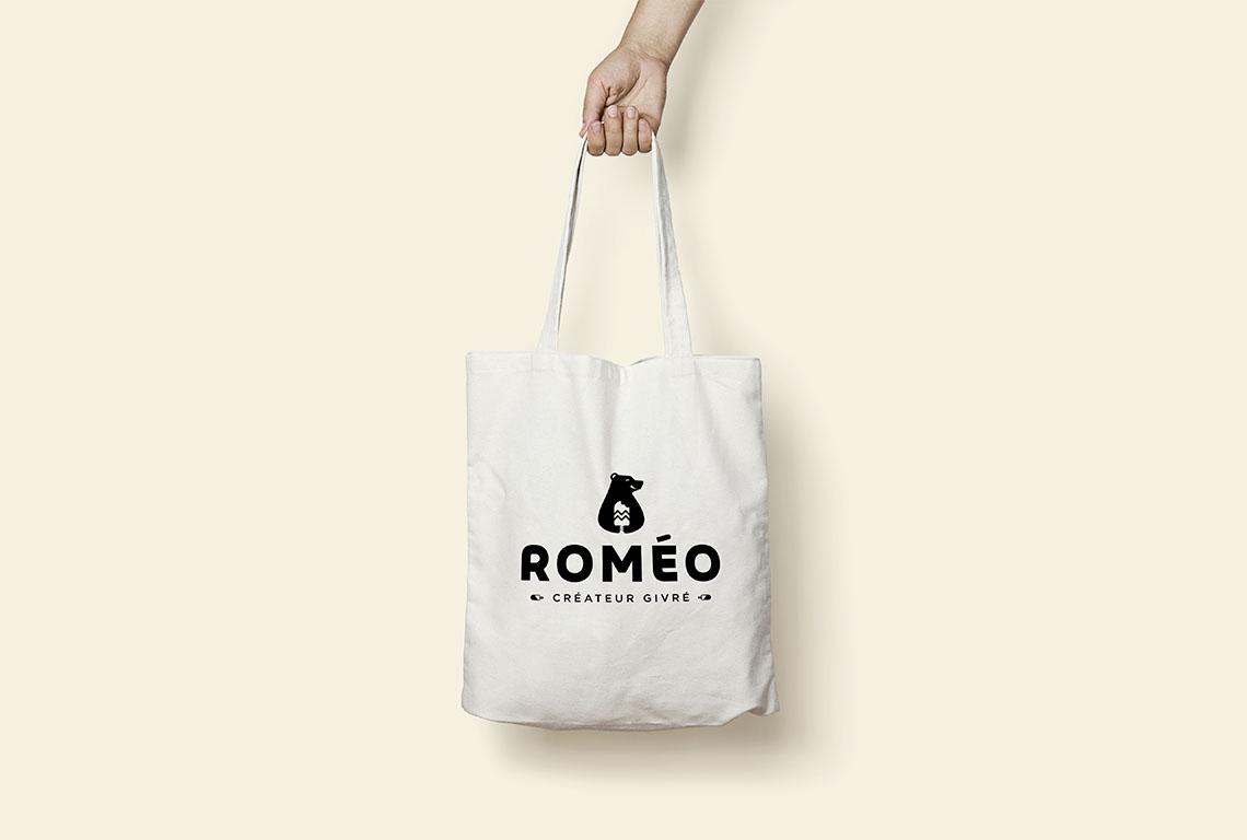 Totebag Roméo Créateur Givré